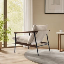 Primrose Rubberwood Accent Chair